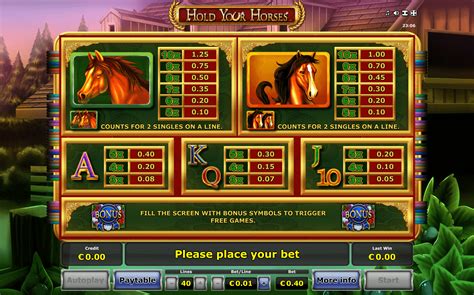 hold your horses casino